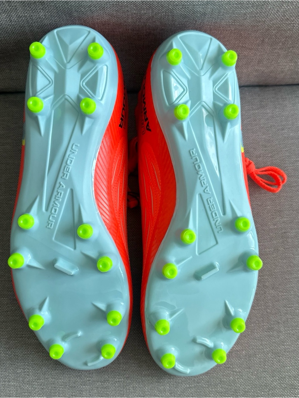 Under Armour Magnetico Select 4 FG Soccer Cleats Red Men 9.5 Women 11 3027707862 - Picture 5 of 7